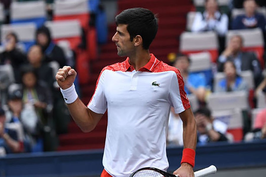 Djokovic cruises past Zverev, secures second spot in rankings