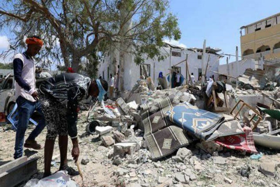 Twin deadly bombings shake off Somalia. Internet photo