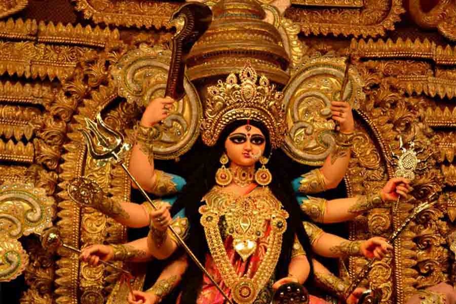 Durga Puja begins amid festivity