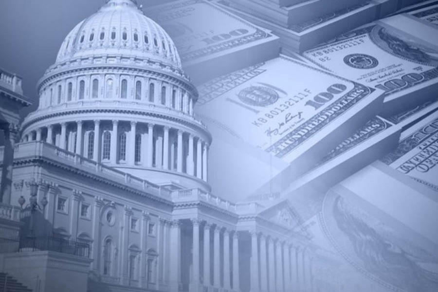 US budget deficit hits six-year high of $779b