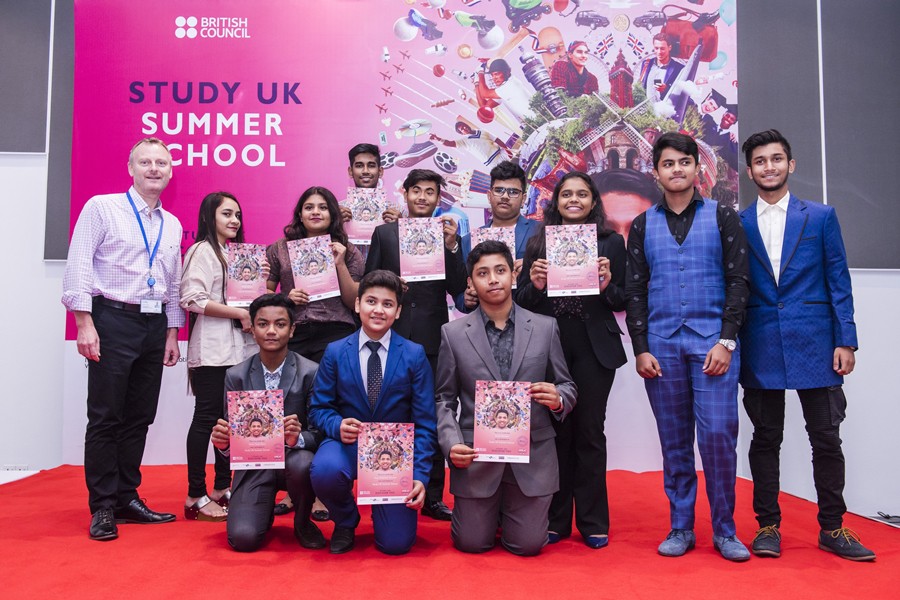 Director English and Education of British Council Bangladesh David Maynard awarded  certificates to the participants of Oxford International Education Group Summer School 2018