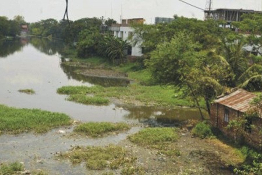 Pollution, grabbling put three Khulna rivers in peril