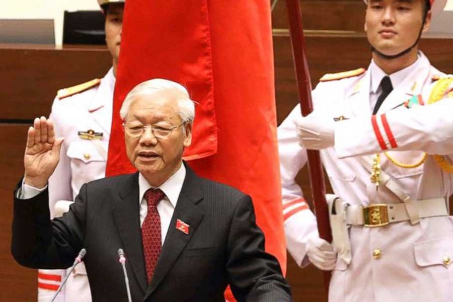 Vietnam’s communist party chief becomes new president