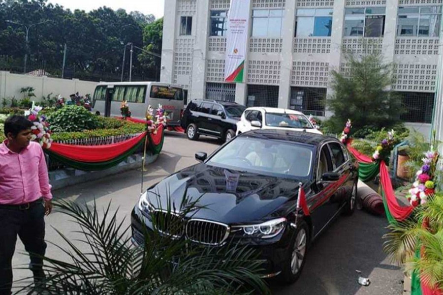 A home minister-level meeting between Bangladesh and China is in progress at the Secretariat in Dhaka city on Friday. Photo: UNB