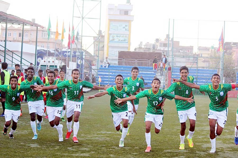 Bangladesh thrash Maldives 9-0 to reach SAFF U-15 semifinal