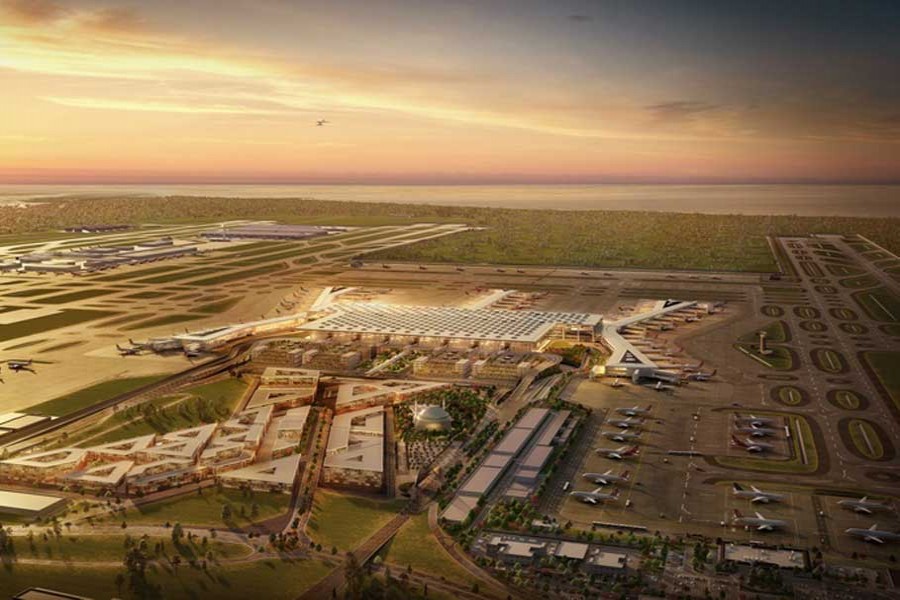 Istanbul’s new airport, launching Monday, seeks to be world’s biggest