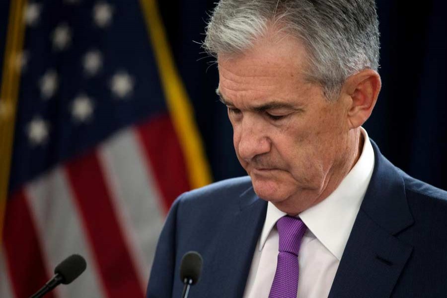 US Federal Reserve Chairman Jerome Powell holds a news conference following a two-day Federal Open Market Committee (FOMC) policy meeting in Washington, US, September 26, 2018. Reuters/File Photo