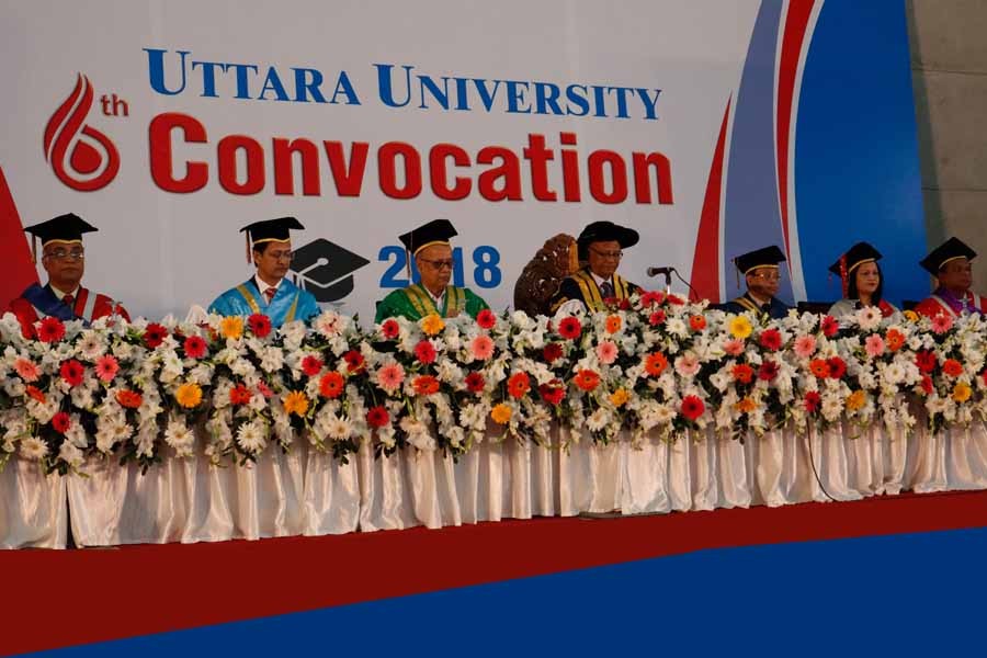 Uttara University celebrates convocation