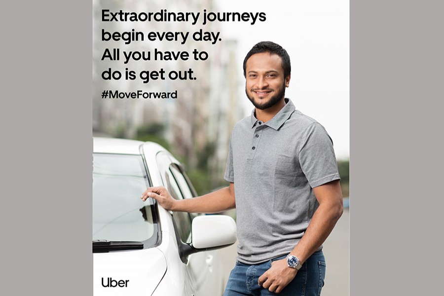 Shakib becomes brand ambassador for Uber Bangladesh