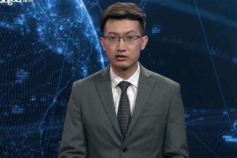 China's 'first AI news anchor'