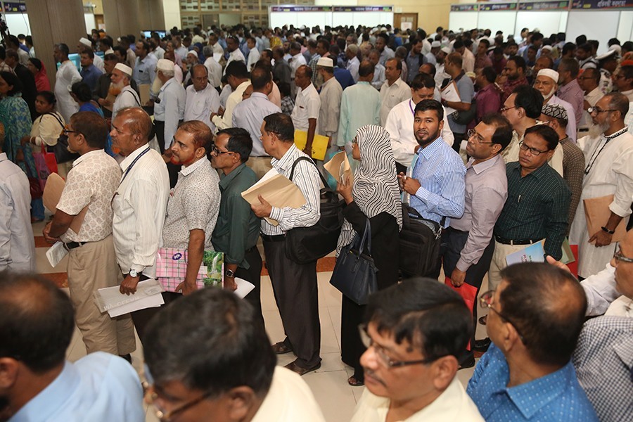 Tax Fair draws huge crowds on weekend