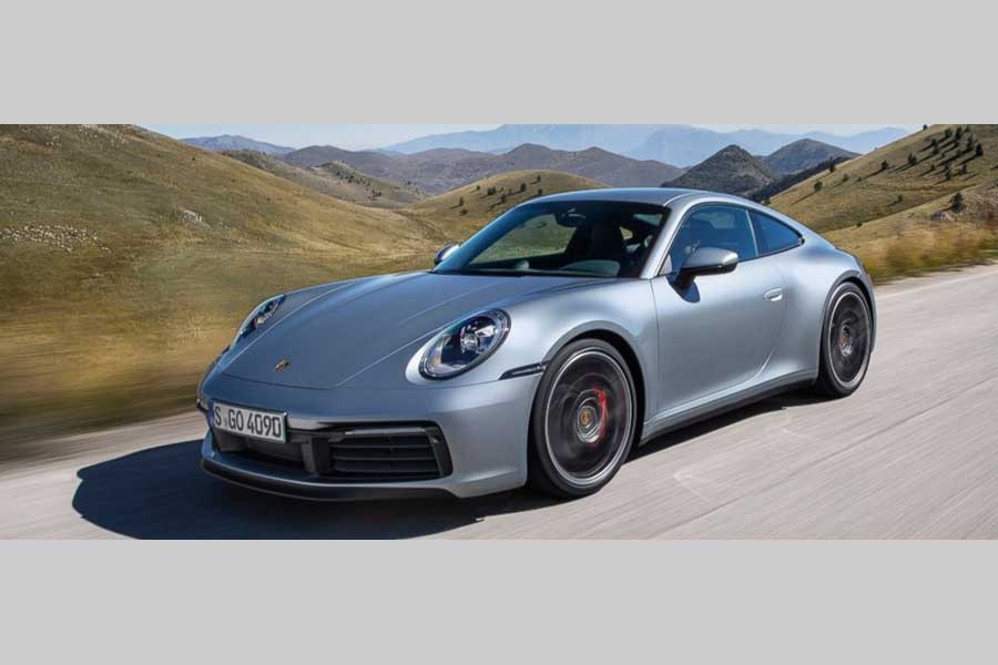 The undated photo provided by Porsche on Nov 28, 2018 shows the new Porsche 911 Carrera 4S. Porsche unveiled the eighth generation of his emblematic sports car in Los Angeles. - Porsche via AP