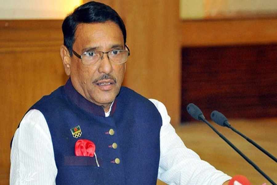 Awami League General Secretary Obaidul Quader /File photo