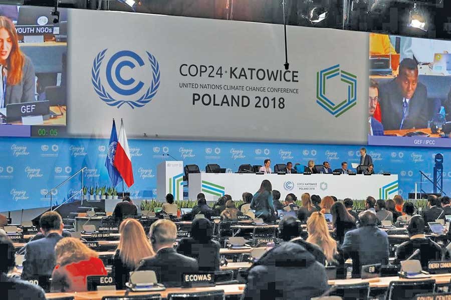 A view of the  COP24 UN Climate Change Conference 2018 in Katowice, Poland.        —Photo: Reuters