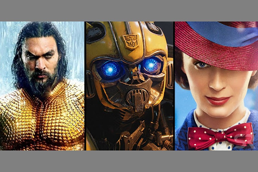 Aquaman, Bumblebee & Mary Poppins Returns All Get A- Cinemascore