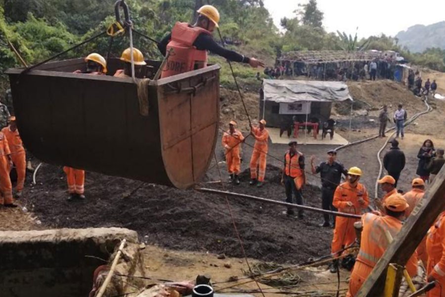 The men were trapped 11 days ago when sudden flooding blocked their exit - Photo Courtesy: ANI