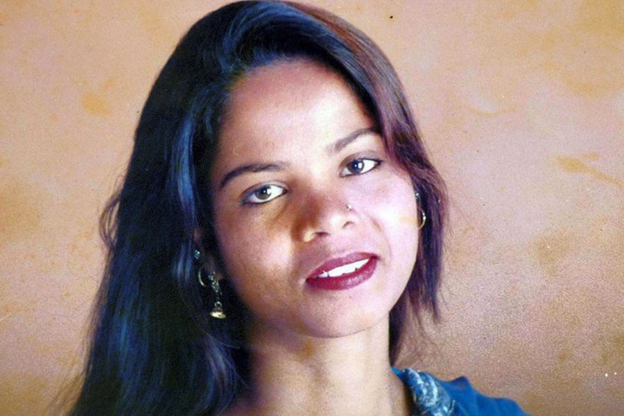 The intervention comes after an outcry over the treatment of Asia Bibi, a Christian woman who faced death threats after being acquitted of blasphemy in Pakistan - Internet Photo