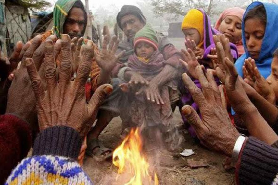 Rajshahi people hit hard by cold weather