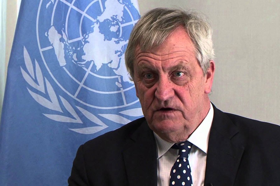 Nicholas Haysom, the Special Representative of the UN Secretary-General for Somalia - Internet Photo