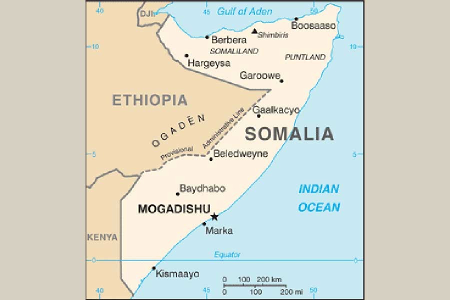 10 al-Shabab extremists killed in US airstrike in Somalia