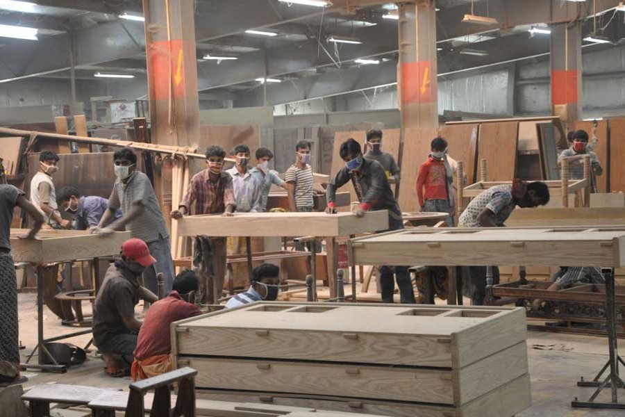 Furniture export up 40.56pc during first half of FY19