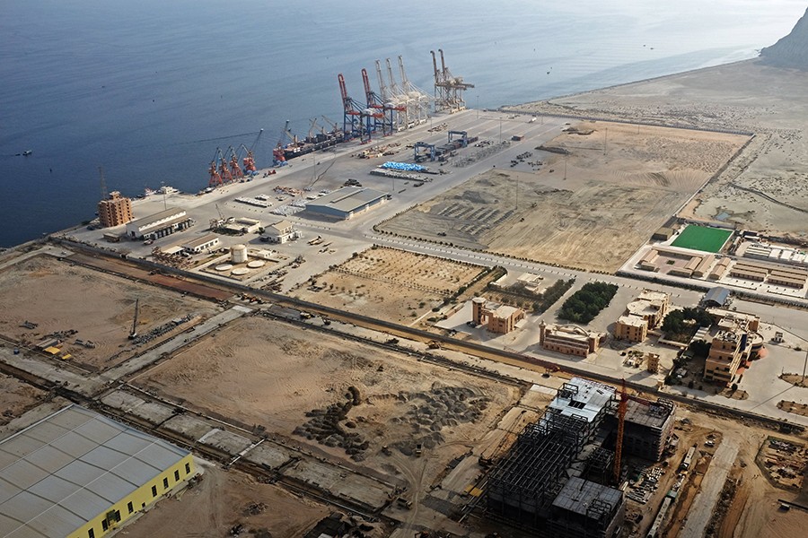 A general view of Gwadar port in Gwadar, Pakistan on October 4, 2017 — Reuters/File