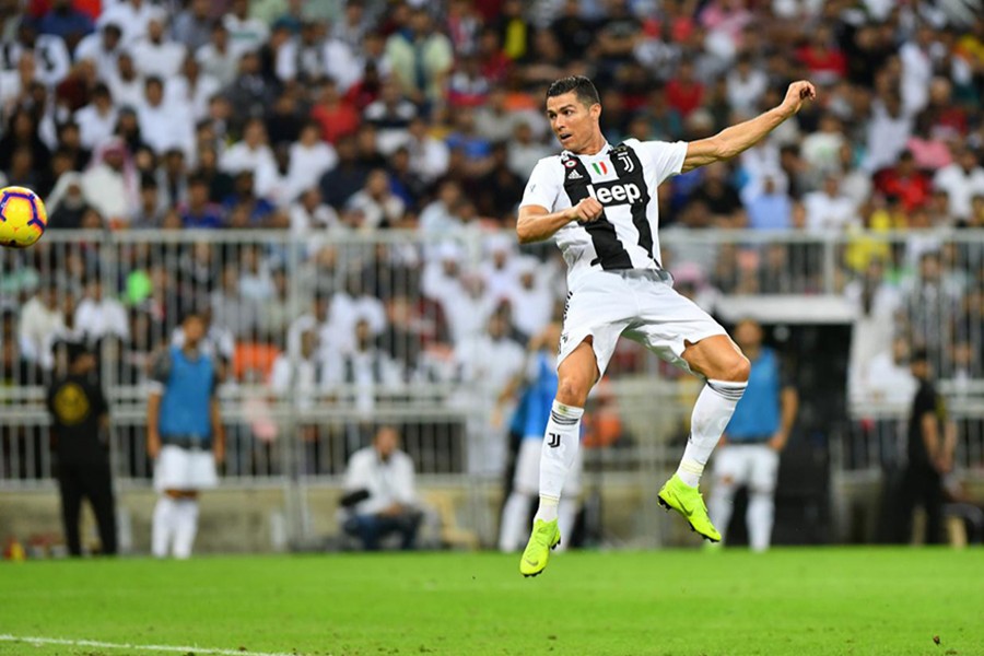 Cristiano Ronaldo scores Juventus' lone goal to secure Supercoppa Italiana trophy — Reuters photo