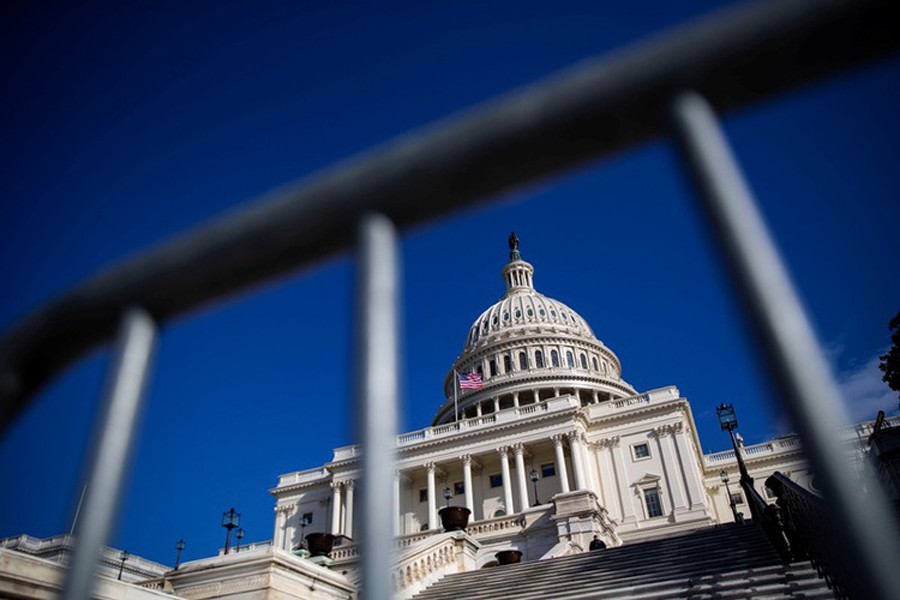 The US Capitol is pictured on day 30 of a partial government shutdown, in Washington, US, January 20, 2019. Reuters