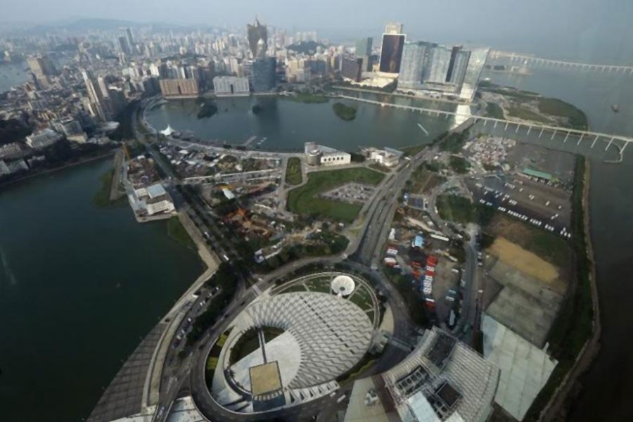 A general view of Macau peninsula, China, seen from Macau Tower October 8, 2015 - REUTERS/Bobby Yip