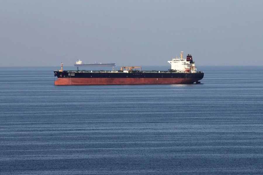 Oil takners pass through the Strait of Hormuz, December 21, 2018. Reuters/File Photo