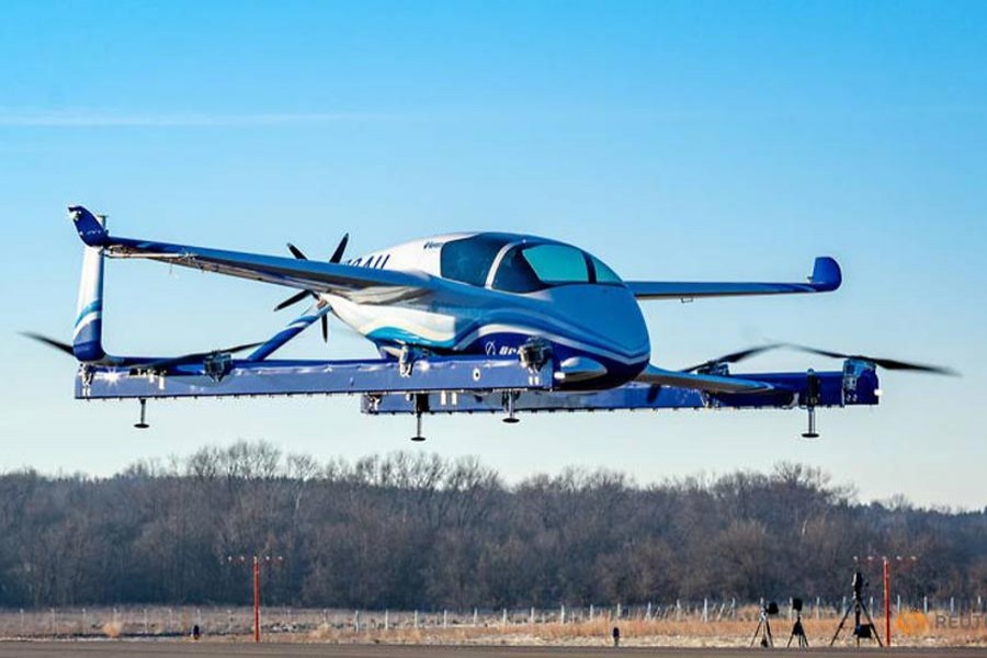 Boeing’s flying car lifts off in race to revolutionise urban travel