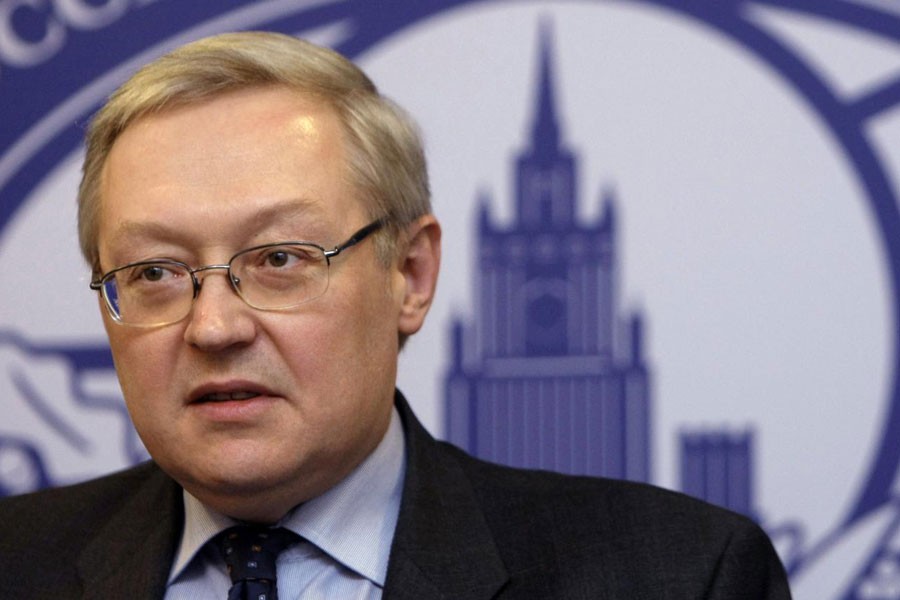 Russia's Deputy Foreign Minister Sergei Ryabkov speaks during a news briefing in the main building of Foreign Ministry in Moscow, December 15, 2008 - Reuters file photo