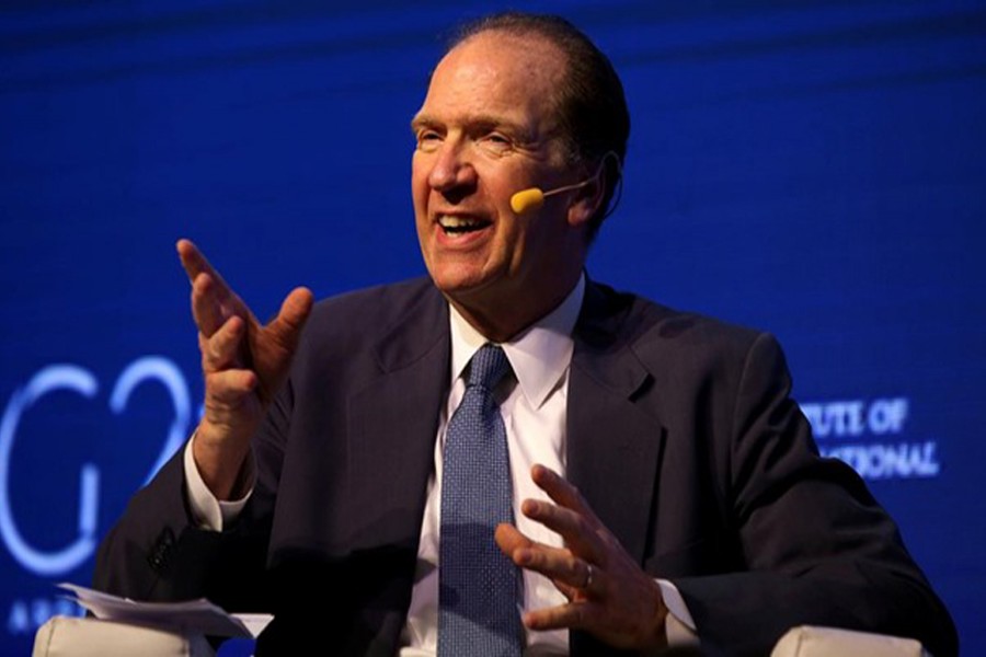 David Malpass, Under Secretary for International Affairs at the US Department of the Treasury, gestures during the 2018 G20 Conference entitled "The G20 Agenda Under the Argentine Presidency", in Buenos Aires, Argentina, March 18, 2018. Reuters/File Photo