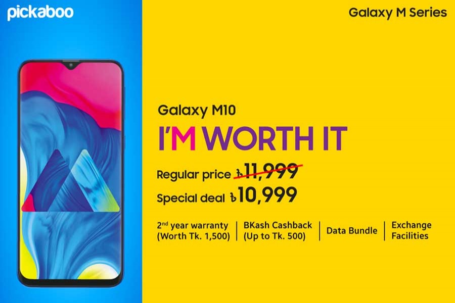 Samsung brings Galaxy M10 in BD market