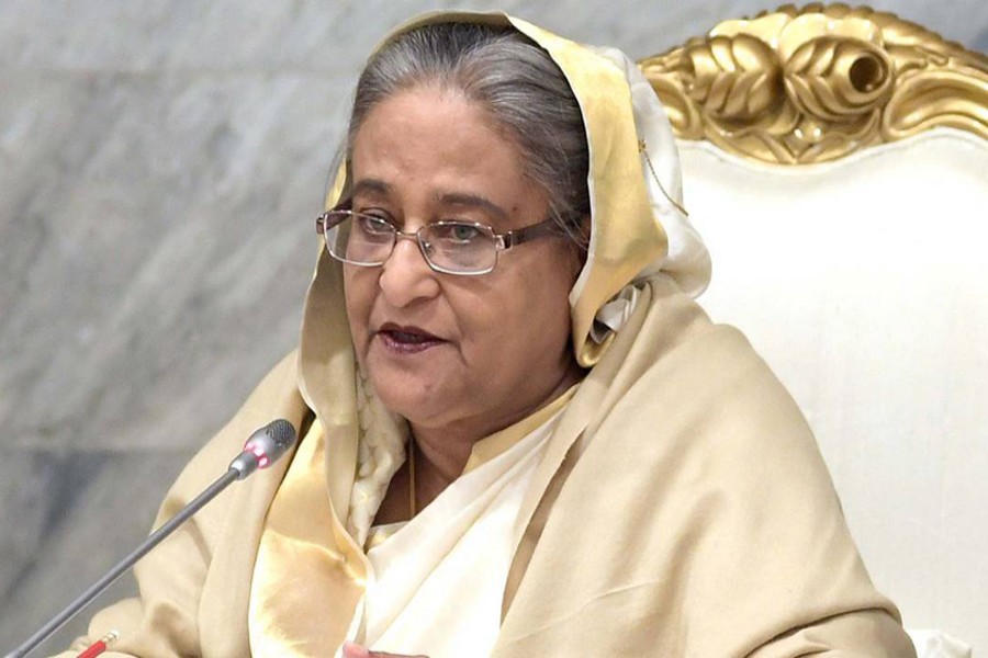 Prime Minister Sheikh Hasina. File photo