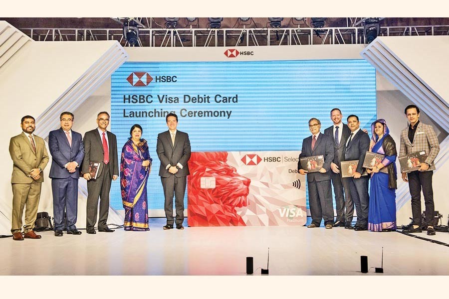 HSBC launches debit card in BD