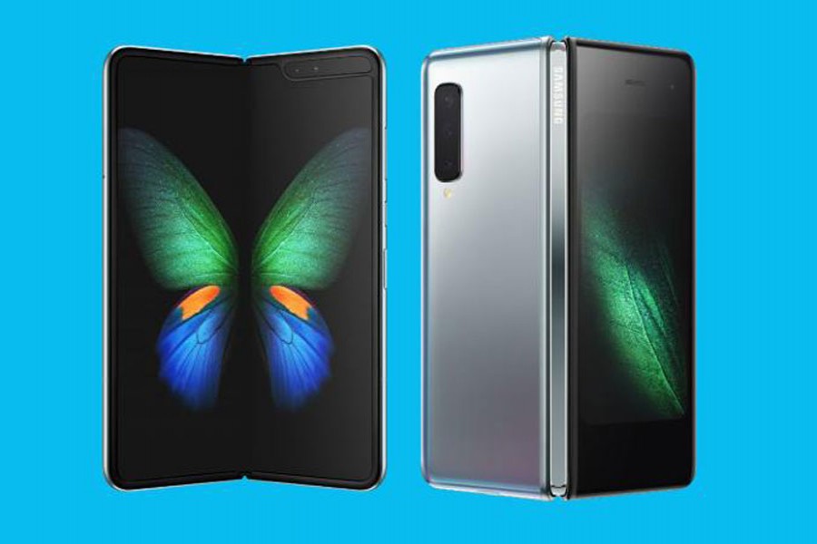 Samsung unveils folding phone with $2,000 price tag