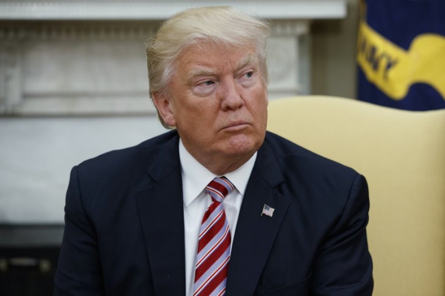 US president Donald Trump - AP photo