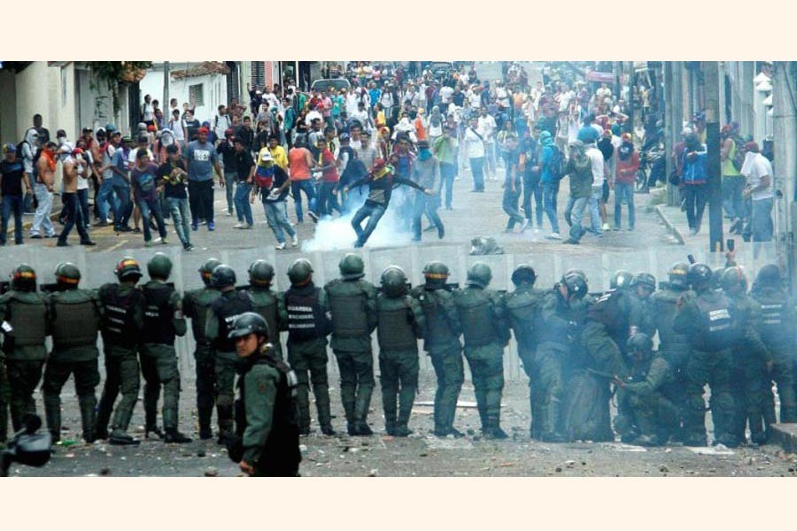 Venezuela in trouble in western hemisphere