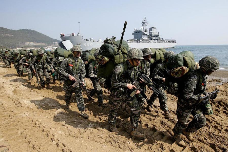 S Korea, US end massive military drills as North dislikes it