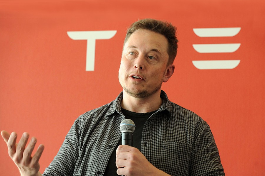 Tesla boss Elon Musk seen in this undated Reuters photo