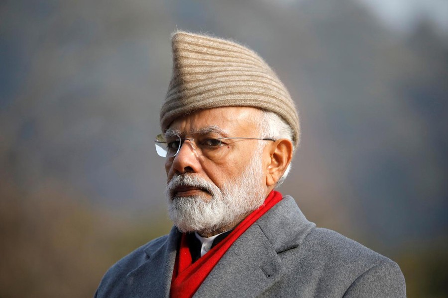 India's Prime Minister Narendra Modi visits the National Cemetery in Seoul, South Korea, February 22, 2019. Reuters/File Photo