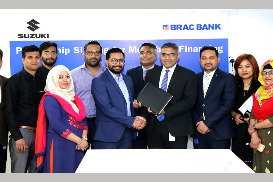 BRAC Bank, Rancon Motor Bikes join hands for Motorcycle Financing