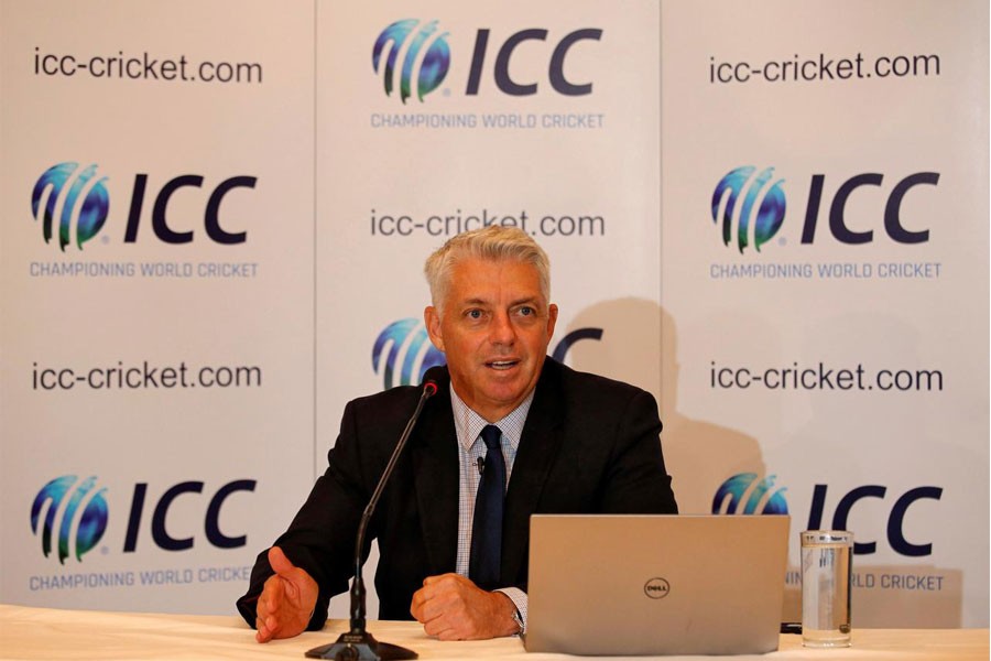 David Richardson, chief executive of International Cricket Council (ICC), speaks during a news conference in Kolkata, India, April 26, 2018 - REUTERS/Rupak De Chowdhuri/File Photo