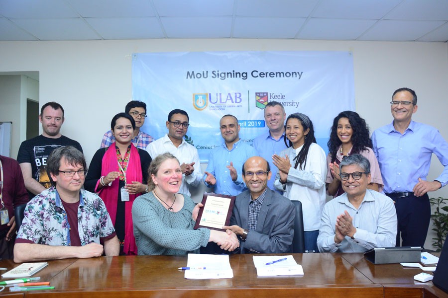 ULAB signs MoU with UK’s Keele University