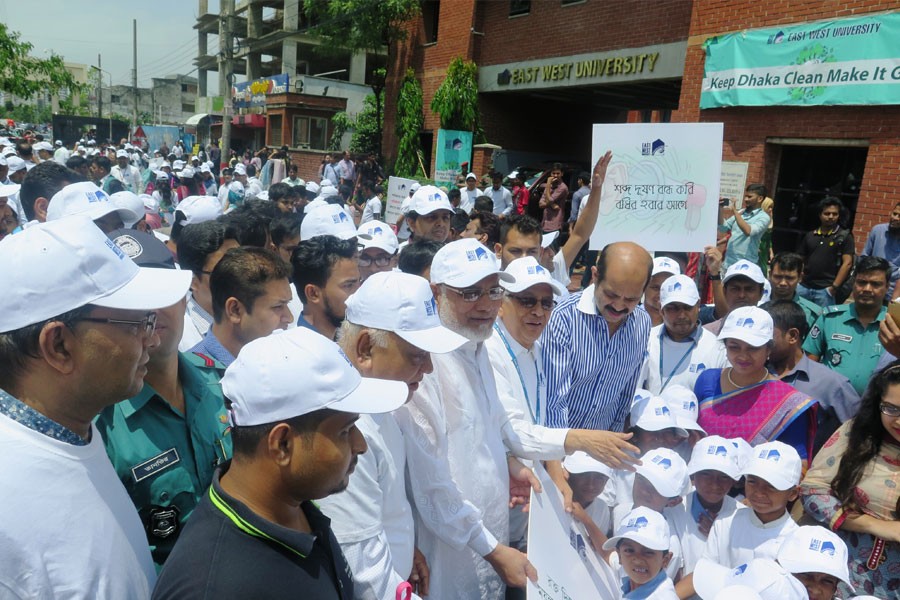 EWU organises special cleanliness campaign