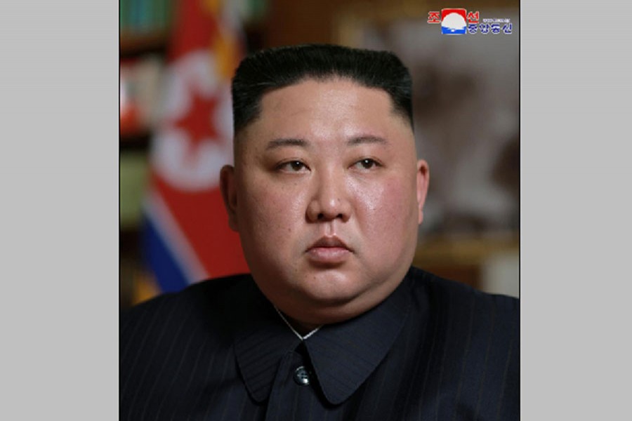 North Korean leader Kim Jong Un is elected as Chairman of the State Affairs Commission of the Democratic People's Republic of Korea at the first session of the 14th Supreme People's Assembly (SPA) in Pyongyang April 11, 2019 photo released on April 12, 2019 by North Korea's Korean Central News Agency (KCNA). KCNA via Reuters