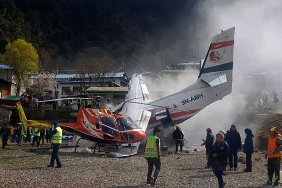 Three killed in Nepal plane crash