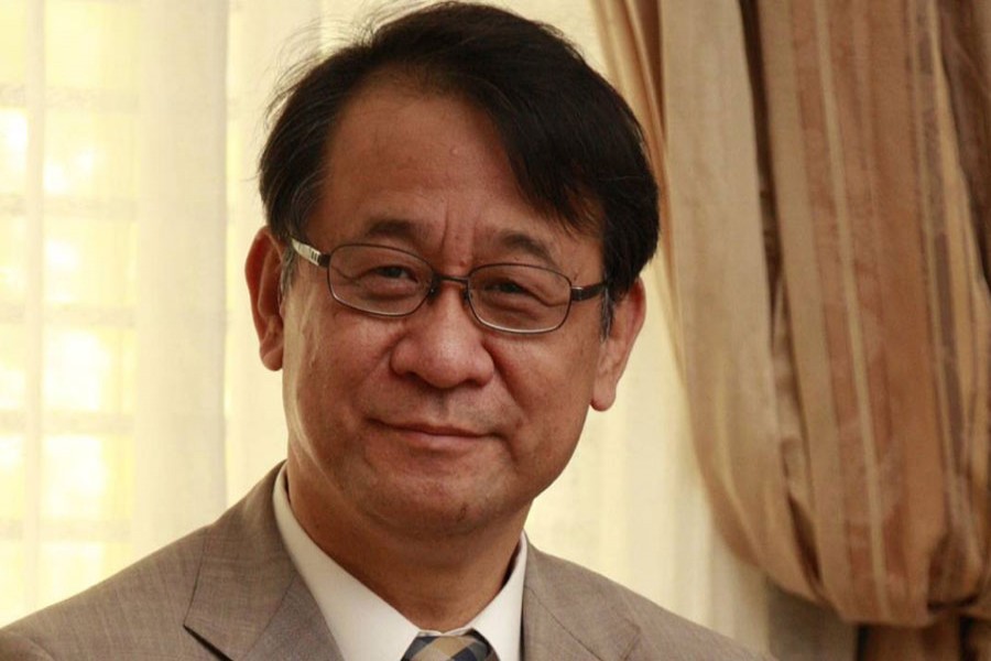 Japanese Ambassador in Dhaka Hiroyasu Izumi. UNB file photo