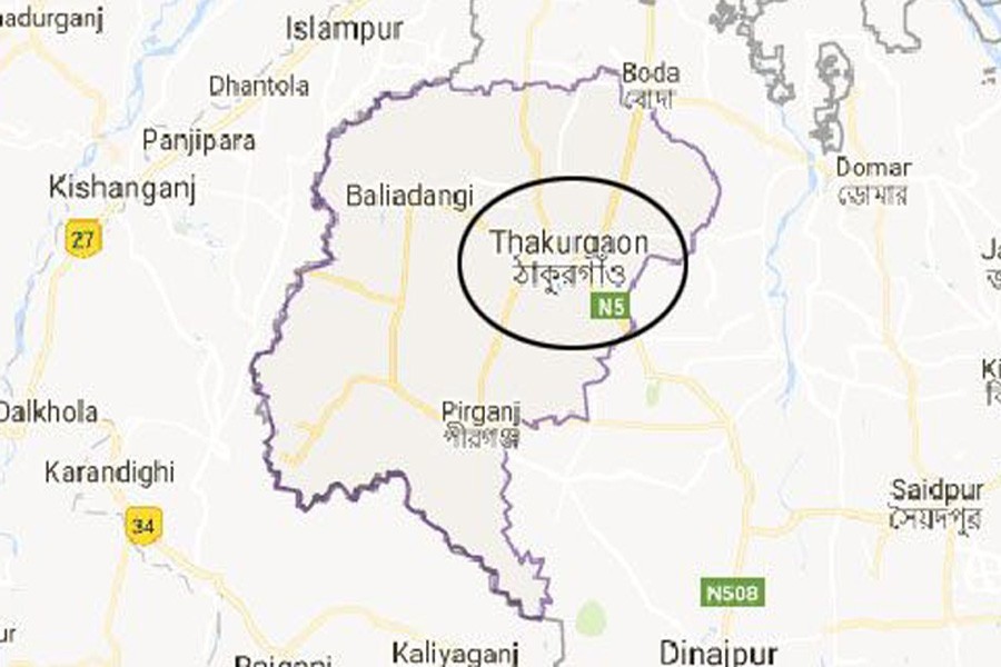 Newlywed woman found hanging in Thakurgaon